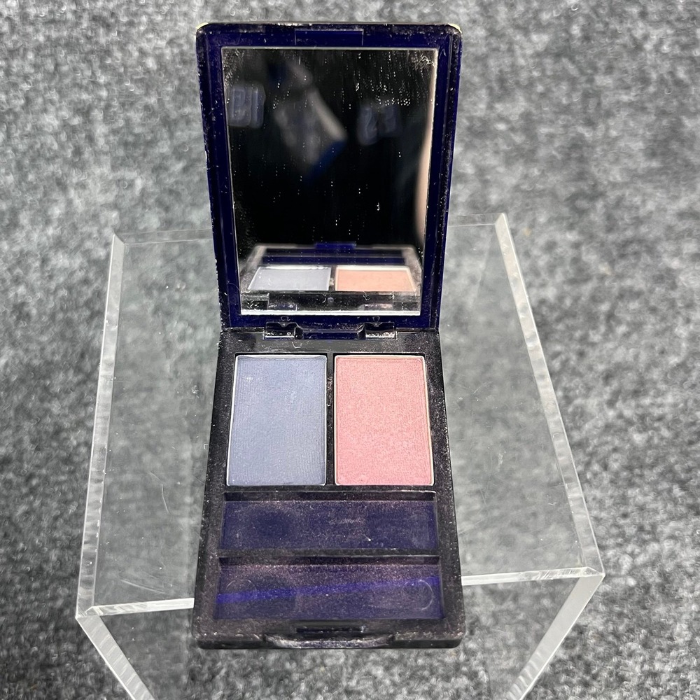 Aloette Cosmetics Eyesilk Duo Denim Sugarplum Eyeshadow 0.14oz - Picture 4 of 6